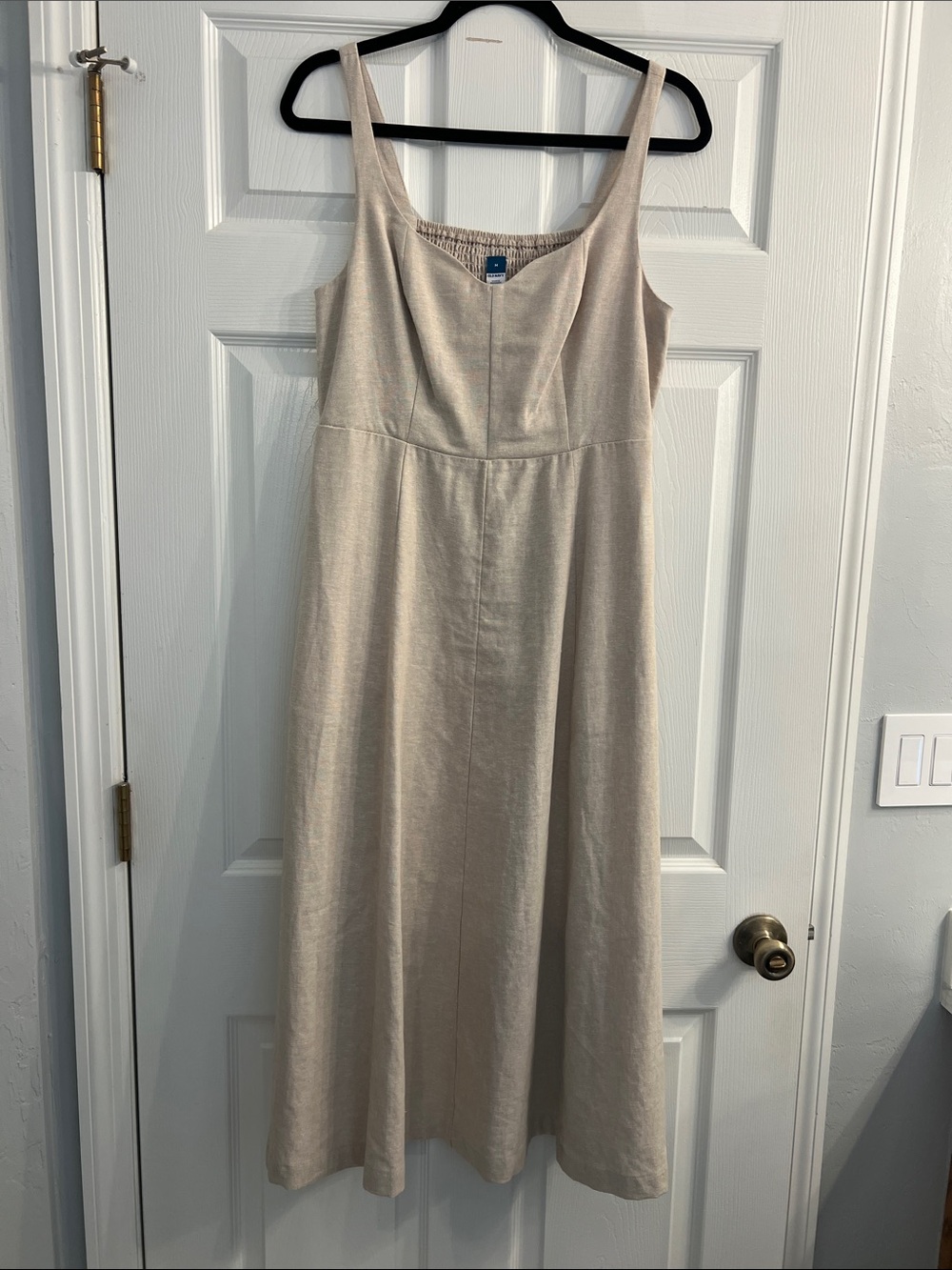 Old Navy Cream AโLine Midi Dress